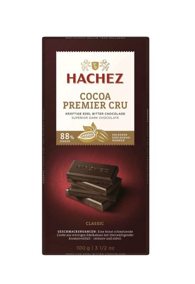 Hachez extra crna čokolada 88% kakaoa 100g