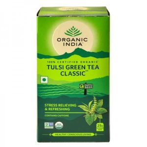 TULSI GREEN TEA 25/1 ORGANIC INDIA