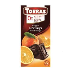 Torras crna čokolada sa narandžom 75g
