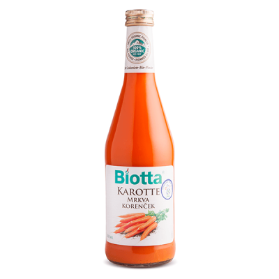 Biotta sok od organske šargarepe 500ml (1)