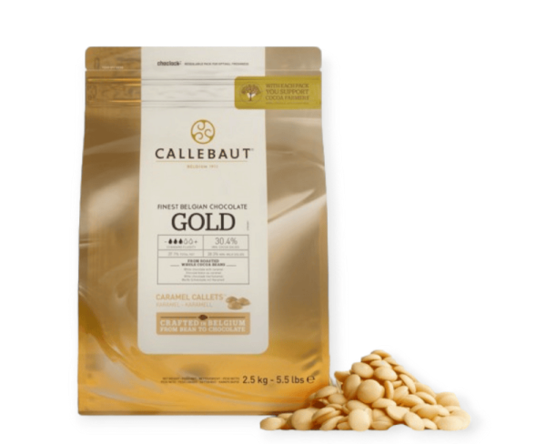 Gold čokolada Callebaut 100g