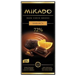 Crna čokolada sa narandzom 100g mikado