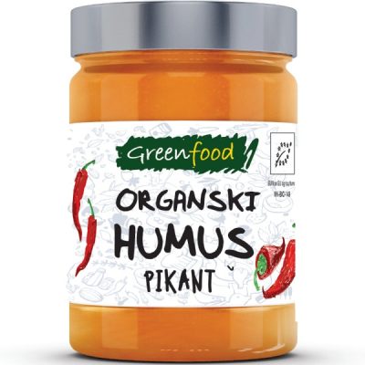 Organski humus pikant bez glutena