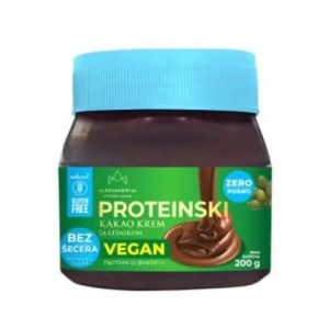 Proteinski vegan kakao krem 200g Aleksandrija