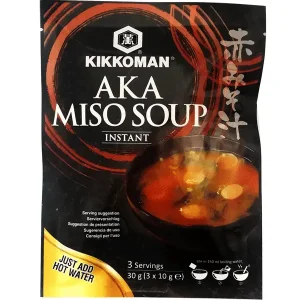 Aka Tamna miso supa Kikkoman 30g – instant japanska supa sa crvenim misom