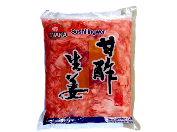 Blago marinirani roze đumbir za suši