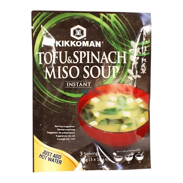Kikkoman miso supa sa tofuom i spanaćem 30g – japanski specijalitet