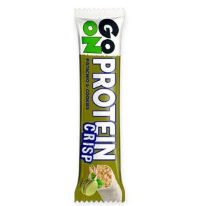 Proteinska čokoladica sa pistaćima, karamelom i čokoladnom glazurom