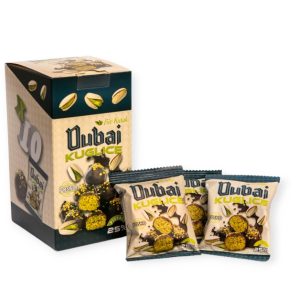Dubai kuglice sa pistaćima i čokoladom – poslastica u elegantnom pakovanju