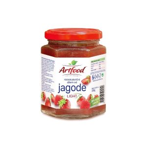 Diet džem od jagode bez šećera 300g – Artfood staklenka"