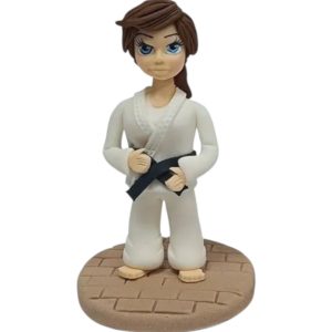 Figurica za tortu Karatistkinja Dekor figura
