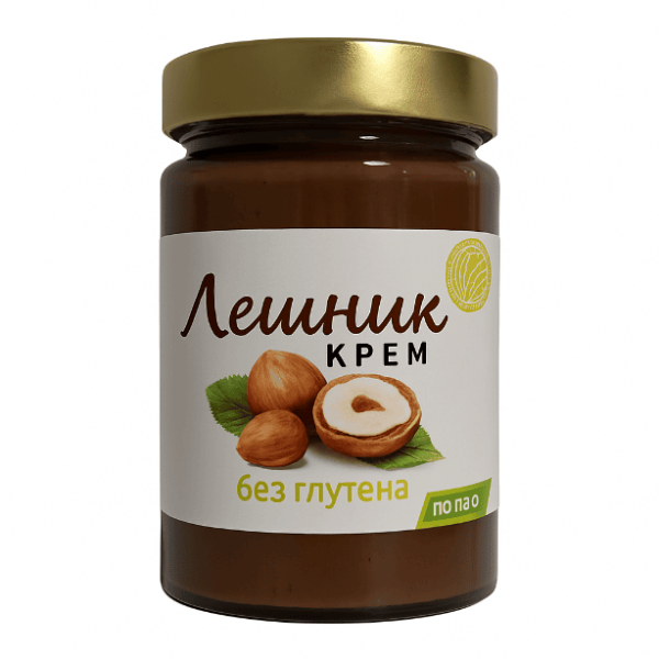 Lešnik krem bez glutena i šećera 300g