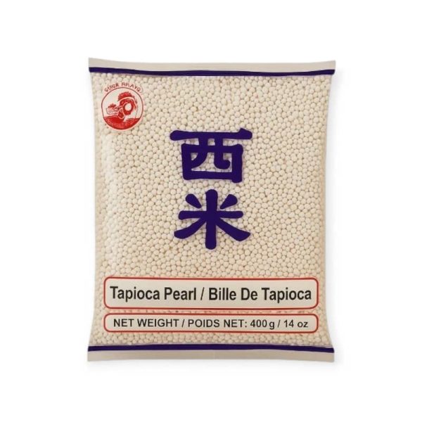 Tapioka perlice 400g - bezglutenski skrob idealan za puding i bubble tea.