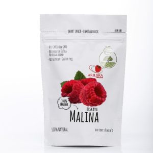 Liofilizovana malina u prahu 150g – bogat voćni ukus i prirodna boja u svakom zalogaju.