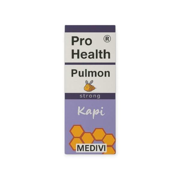 Propolis Pulmon kapi bočica 30 ml sa prirodnim sastojcima propolisa, timijana i bokvice