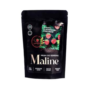 Seme maline u prahu u ekološkom pakovanju od 100g – prirodni dodatak ishrani bogat vlaknima i elaginskom kiselinom.