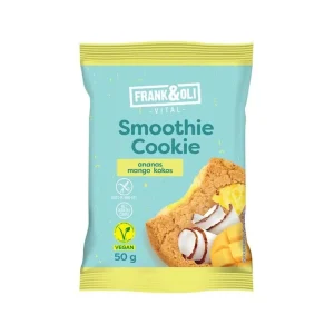 Smoothie Cookie Frank & Oli – veganski kolačić sa ananasom, kokosom i mangom, bez šećera i glutena